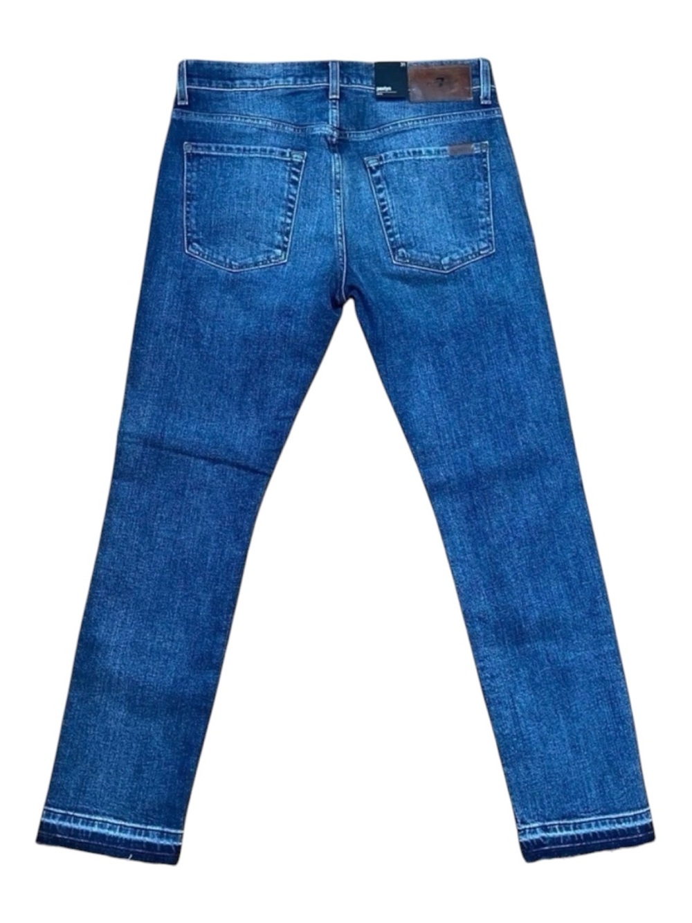 7 for all Mankind Paxtyn skinny mens jeans  size 31 blue stretchy denim